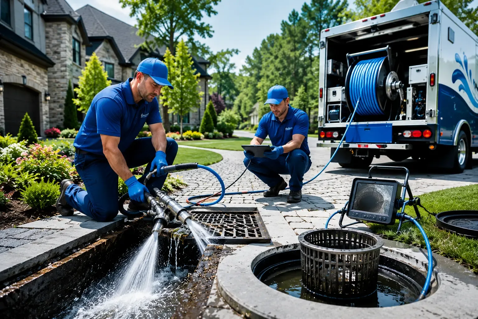 Local outdoor drain cleaning professionals in Mount Berry, GA